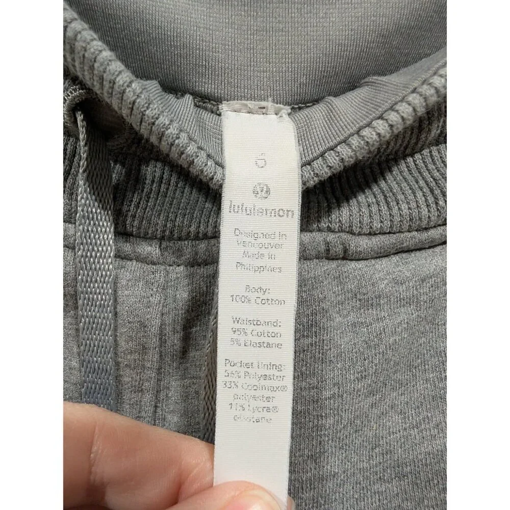 Lululemon 2 Pairs Of Joggers Gray Warm Down Jogger Camo Ready To Rulu Sz 6